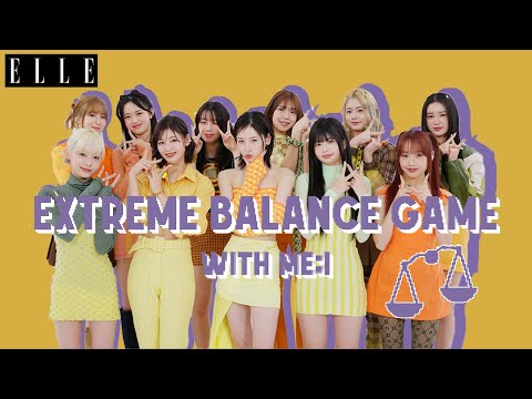 【ME:I】日プ女子発「ME:I」が究極の2択に挑戦！｜EXTREME BALANCE GAME｜ ELLE Japan