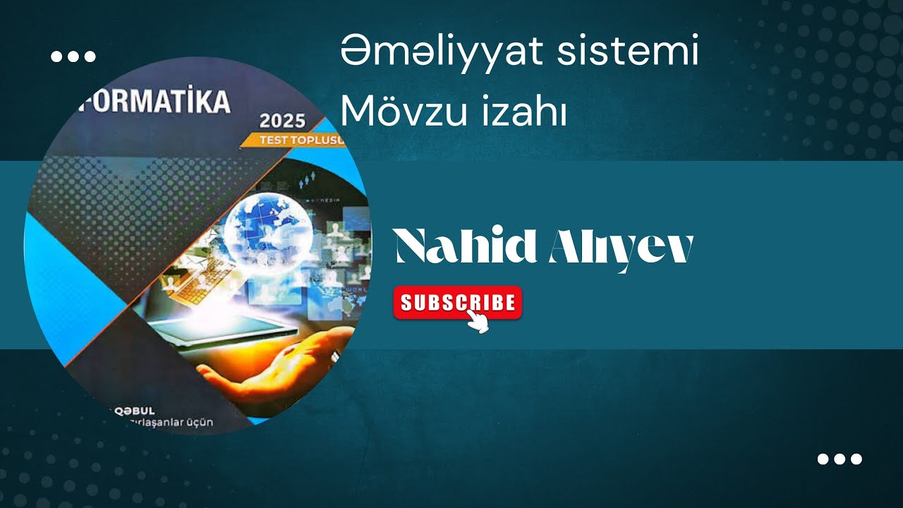 Kompüterin əməliyyat sistemi izahı