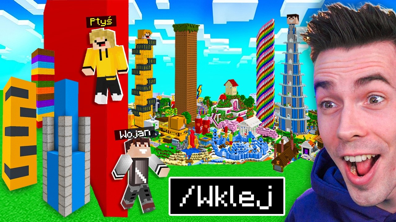 OSZUKUJE w KONKURSIE BUDOWANIA WOJANOWIC w Minecraft!