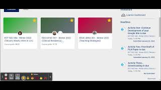 Moodle Site Navigation