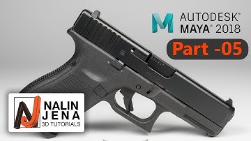 Gun Modeling (Part 05) : Refining Details part01