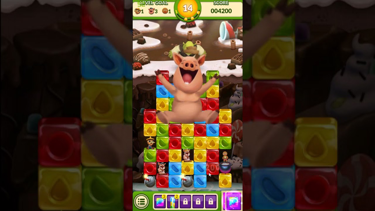 Shrek Sugar Fever level 26  no boosters 😈