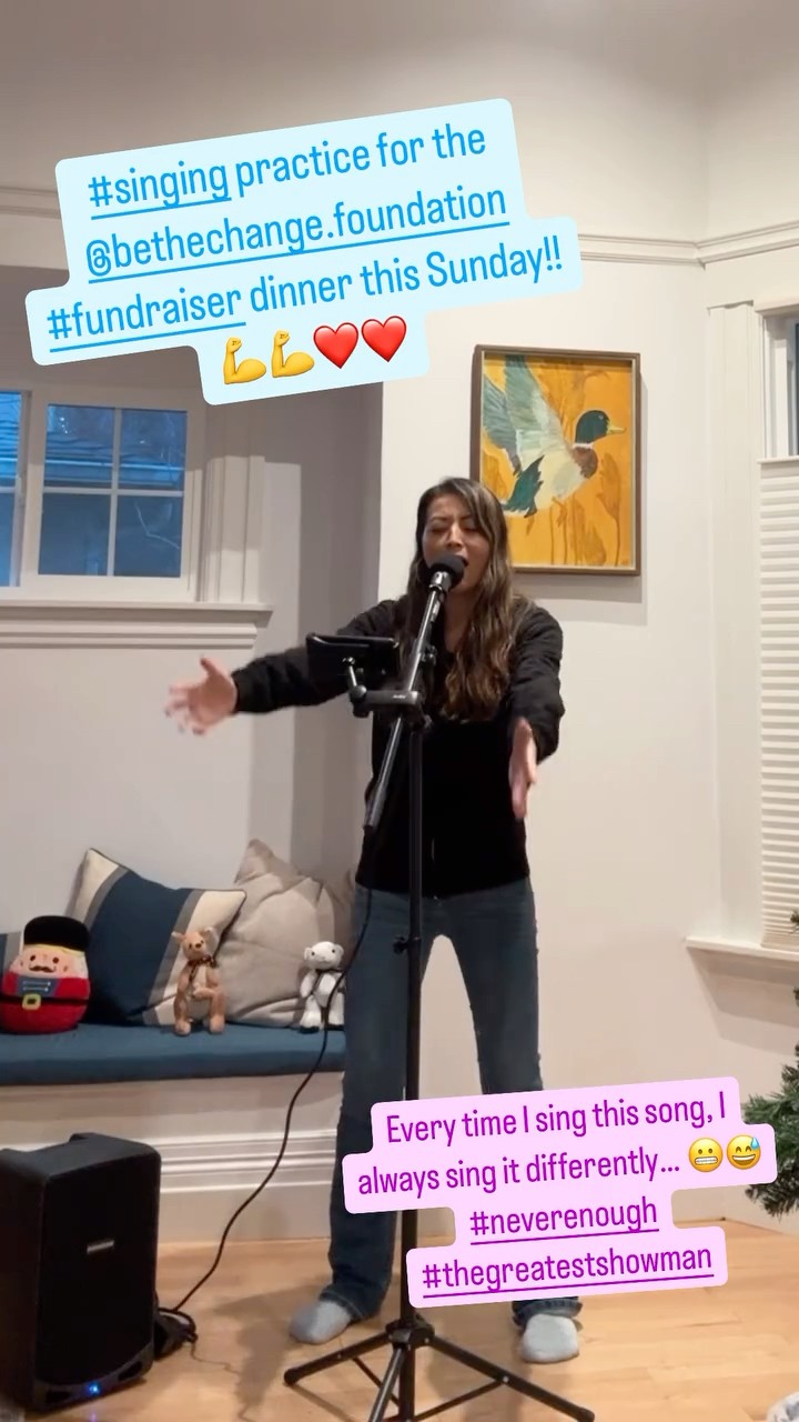 I always need to practice more!! ?Practice, practice!! ? #singing #neverenough #thegreatestshowman