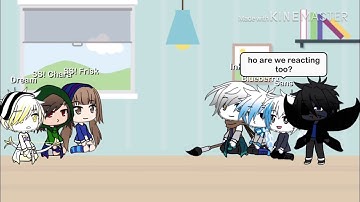 Undertale AU’s reacts to Stronger than a table gacha life