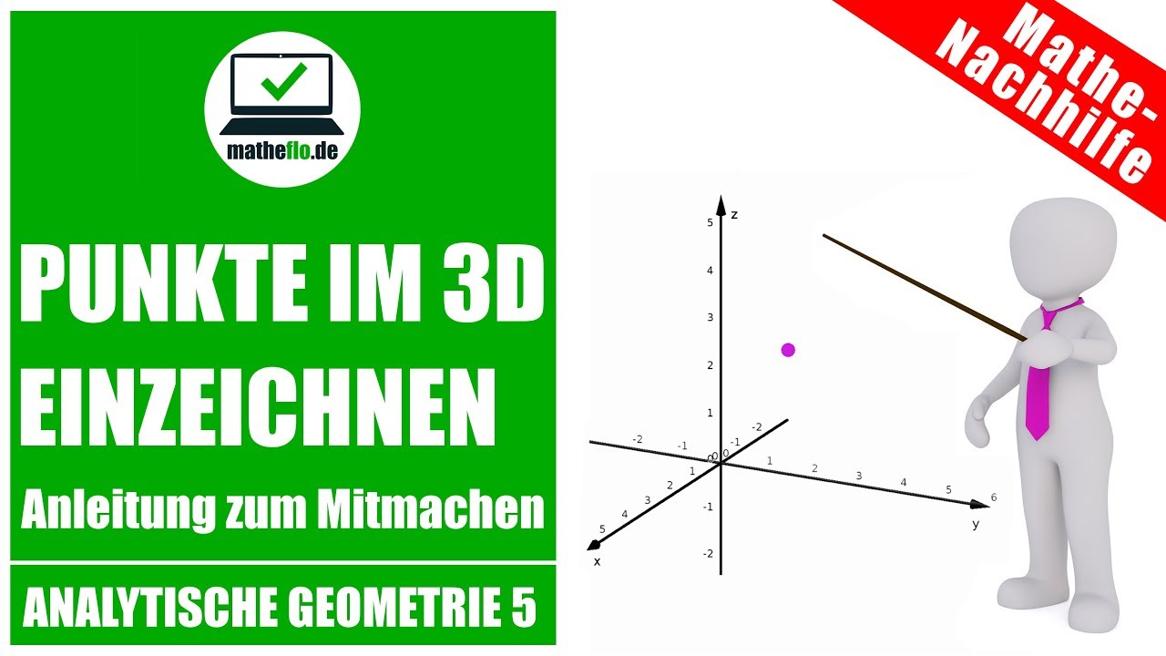 Punkte Im 3d Eintragen Analytische Geometrie 5 Youtube