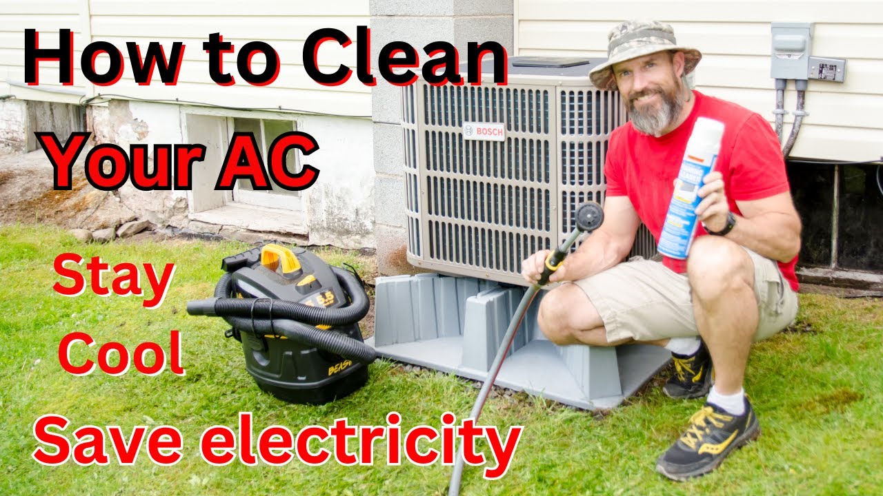 How to clean your outdoor AC coils like the Pros (very easy) YouTube