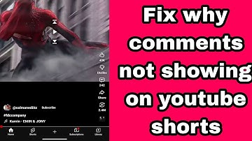 why comments not showing on youtube shorts | youtube shorts comments not showing problem 2025