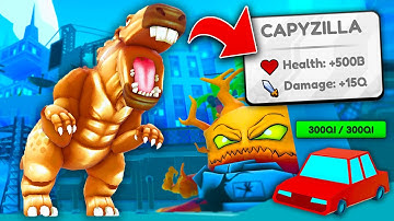 Unlocking MAX LEVEL Capyzilla In Capybara Evolution! (Roblox)