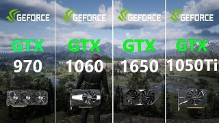 GTX 970 GTX 1060 vs GTX 1650 vs GTX Ti Test in 9 - YouTube