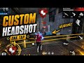 🔥 CUSTOM HEADSHOT ONE TAP 😱 | 522 DAMAGE HEADSHOT | Free Fire Custom Room Gameplay
