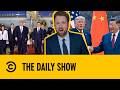 Trump Lands In China For High-Stakes Summit With Xi Jinping | The Daily Show