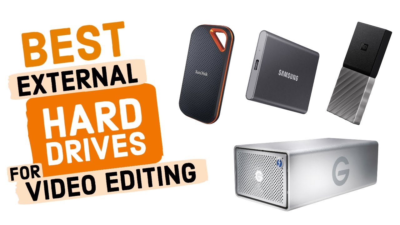 Bane Tremble Flyvningen What is the BEST EXTERNAL HARD DRIVE for VIDEO EDITING 2022 in 4k & 6k!  (SSD vs HDD RAID) - YouTube