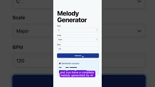 Generate Melodies with AI