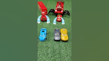 Lightning Mcqueen Or Choo Choo Charles 2? Pixar Cars #toys #pixarcars #cars #train #mcqueen #cartoys