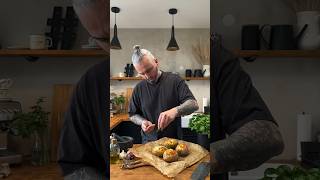 Gefüllte Ofenkartoffeln