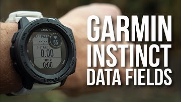 Garmin Instinct Data Fields Walkthrough
