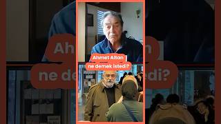 Ahmet Altan ne demek istiyor? #cengizaktar #mehmetşahin #ajans #tr724 #short