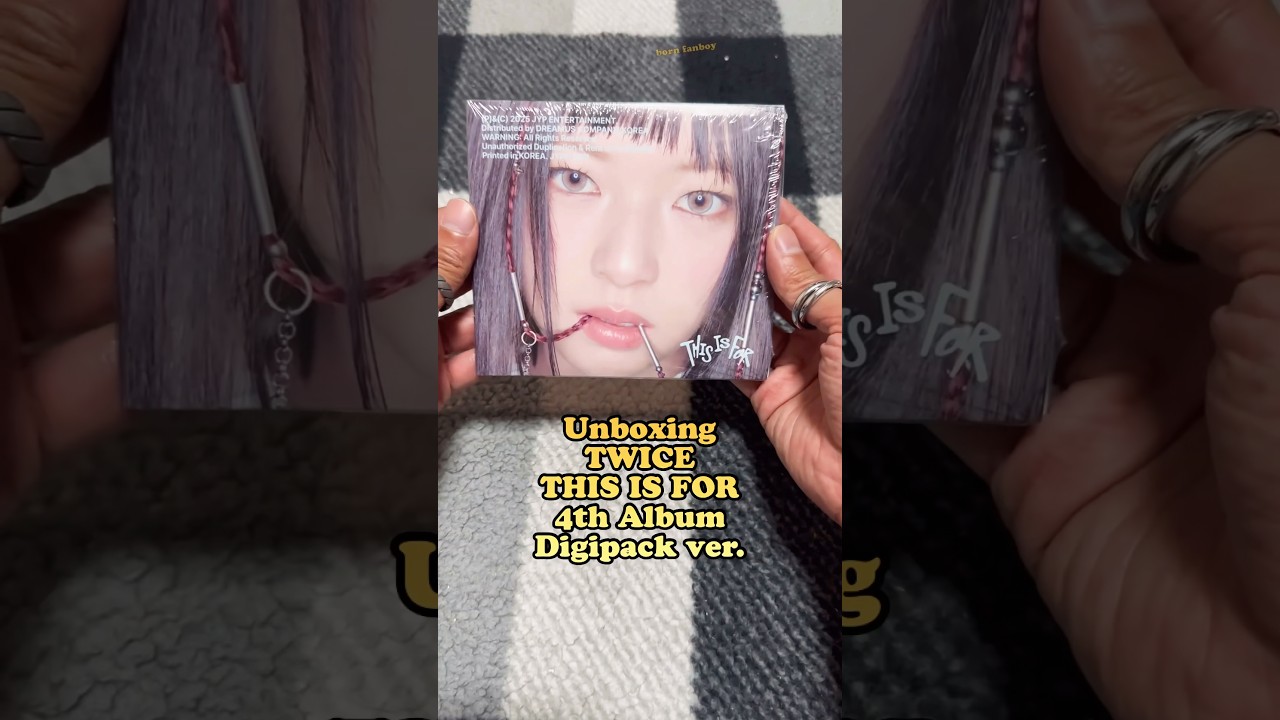 Unboxing TWICE - THIS IS FOR 4th Album Digipack ver.