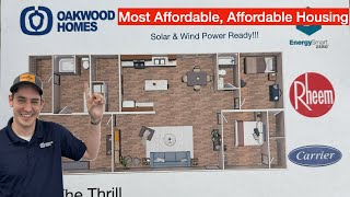 2024 Clayton Homes Tru Thrill 3 Bedroom Most Affordable, Affordable Housing Manufactured/Mobile Home