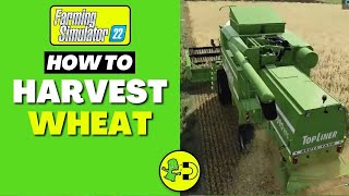 Farming Simulator 22 How to Harvest Wheat screenshot 4