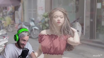 Khi pewdiepie xem Linh Ka | Pewdiepie react Link ka | pewdiepie xem muvik
