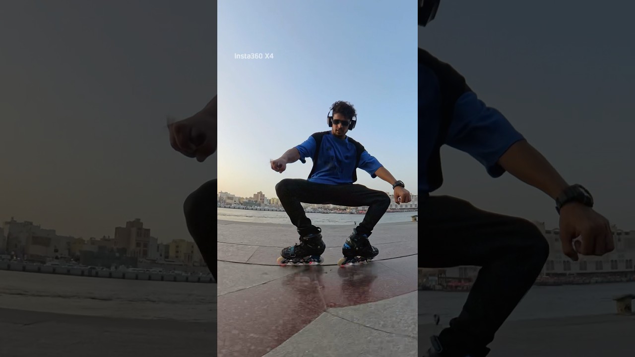 Skating lover in Dubai 😱💀 
