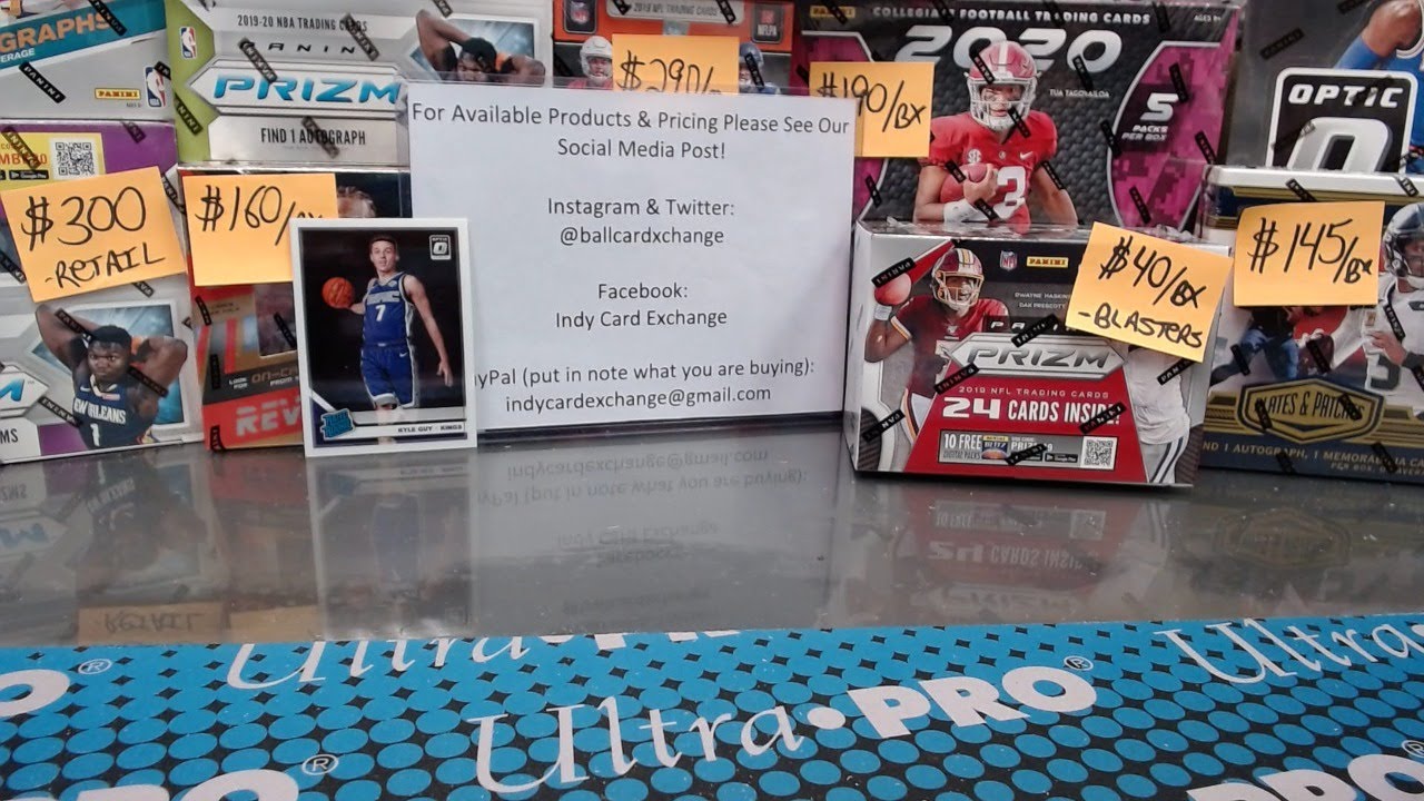 Indy Card Exchange Live Breaks 4/8 YouTube