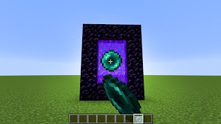 what if you throw enderpearl before entering portal?