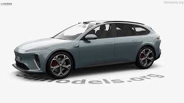 NIO ET5 Touring 2025 3D model by 3DModels.org