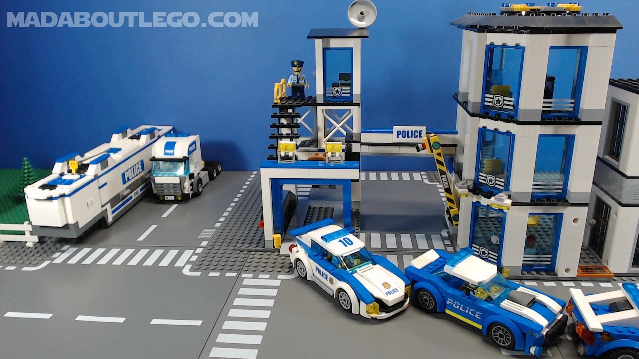 Pilgrim violet Flock Lego City Police Mobile Command Truck Full Film. - YouTube