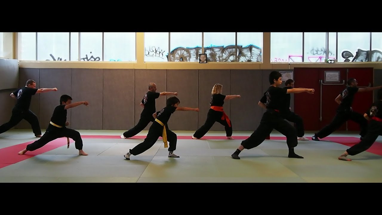!! A VOIR !! KUNG FU Bures SHAOLIN JEET WING CHUN 2017