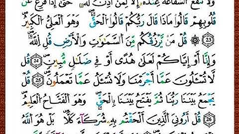 ختمة مصحف التجويد برواية قالون الصفحة رقم 431
