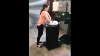 ECOVRS presents PEL Bag Compactor demonstration