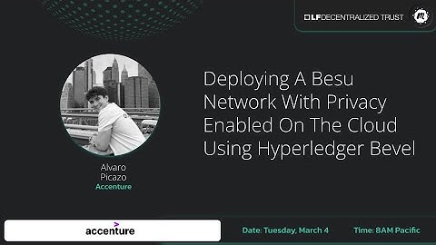 Deploying Besu With Privacy Enabled On The Cloud Using Hyperledger Bevel