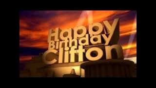 Happy Birthday Clifton