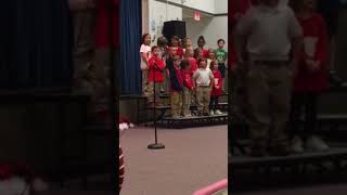 Logan’s 1st Grade Christmas Program