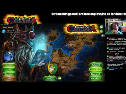 Legends of Callasia - Stoneborne Maps and Campaign Playtest