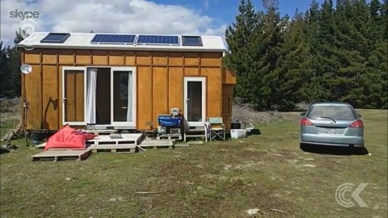 Tiny home village setup to tackle housing crisis: RNZ Checkpoint - YouTube