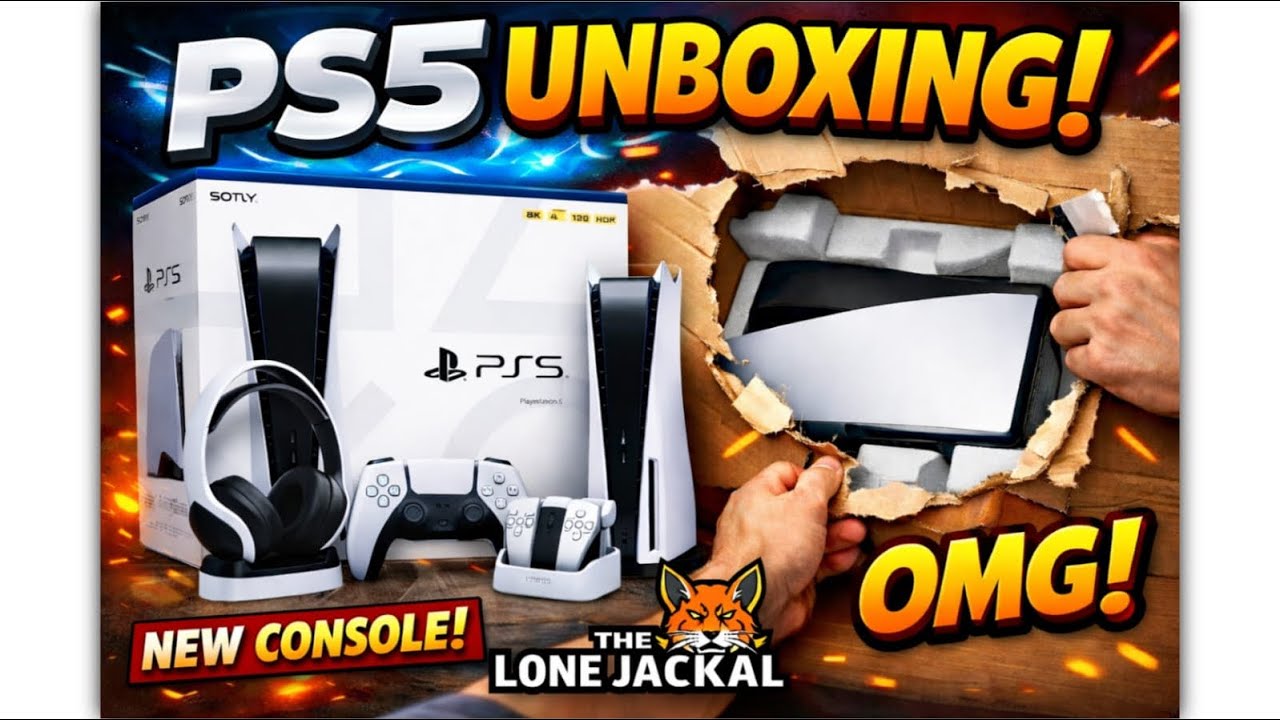 Finally PS5 Unboxing 🔥 Full Gaming Kit Setup 😍 