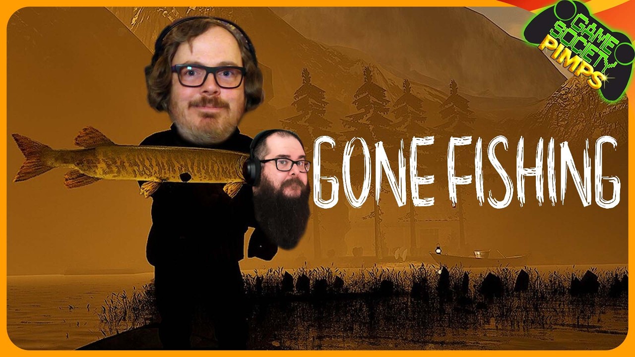 Hilarious AND Scary Fishing Game?! | GONE Fishing | Stream VOD