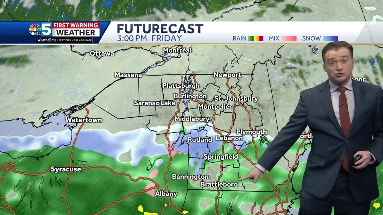 Video: Wintry mix for some Friday afternoon (1-31-25) - YouTube