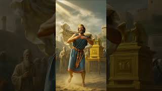 King David&#39;s Joyful Worship: Dancing Before the Ark of the Covenant