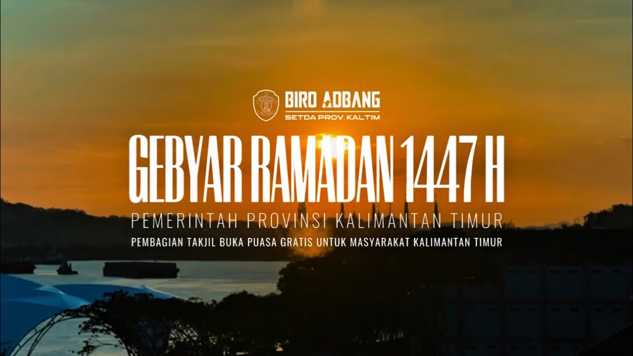 Gebyar Ramadan 1447 H | Pembagian Takjil Buka Puasa Gratis Pemerintah Provinsi Kalimantan Timur