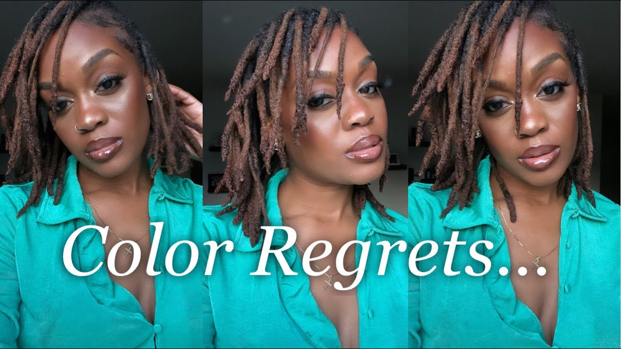 This is why I will never color my Locs again....