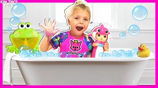 Kin Tin Bath Song And Nursery Rhymes Song For Kids Bedtime Night Routine For Sleep