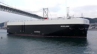 新造自動車船 BROOKLANDS 関門東航 - Zodiac vehicles carrier