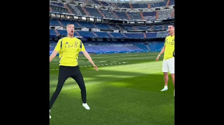Ronaldo Teaches Mr BEAST How to do the " SIUUU"🤣🔥⚽️