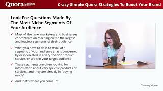FREE QUORA Marketing 2022 - Complete Course - Video 15 Simple Quora Strategies To Boost Your Brand