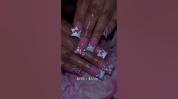 Nail sets I did + prices 💕 #nailsnailsnails #nailtech