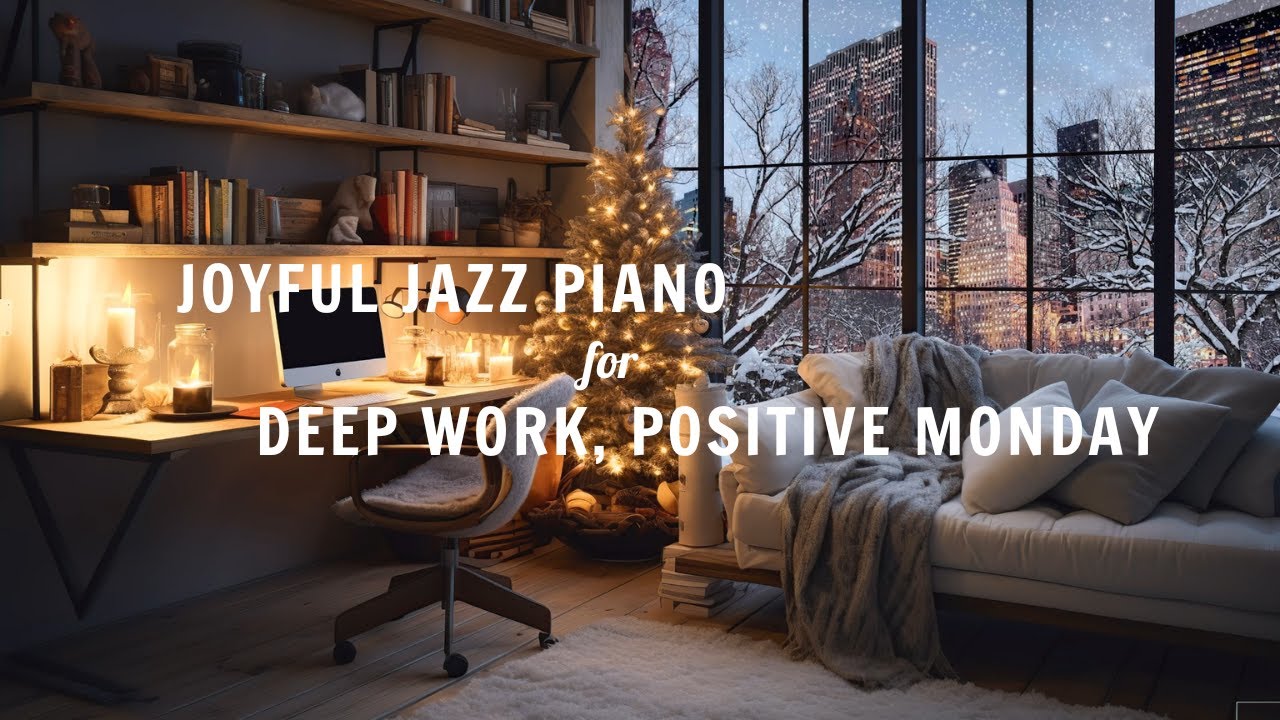 Soft Jazz Piano Music for Monday to Study and Work: Boost Your ...